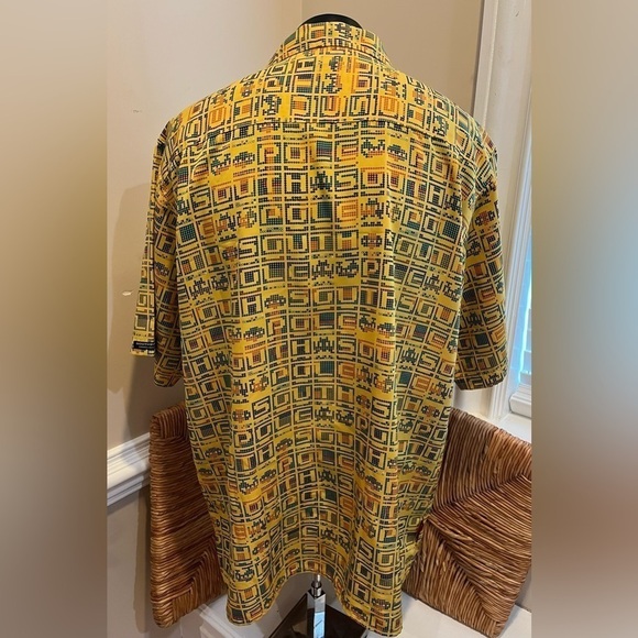 Y2K Southpole Shirt Mens XL Pac-Man Video Game Graphic All Over Print Hip Hop - Picture 7 of 12